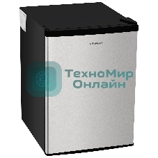 Холодильник Hyundai CO1002 серебристый однокамерный 65л