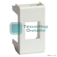 Адаптер DKC 45007 для информационных разъемов AMP/BICC бел.