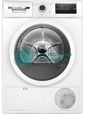 Сушильная машина Bosch WTN86212ME серый, 8 кг, сушка - конденсационная, программ - 8, 59.8 x 84.2 x 61.3 см