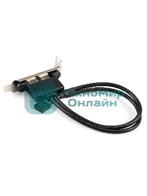 Планка портов в корпус 2xUSB 2.0 ExeGate BrctUSB2-2A-LP (USB 2.0 9pin (IDC 9pin F) --> 2x USB 2.0 Af, кабель 20 см, Low Profile)