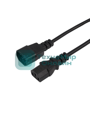 Шнур сетевой Rexant IEC 320 C13 – IEC 320 C14 3x1,0мм², длина 3м