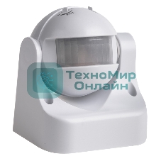 Датчик движения Rexant настенный ДДС 02, 180°, 1200 Вт, 10-2000 Лк, 12 м, 10-420 сек. IP44