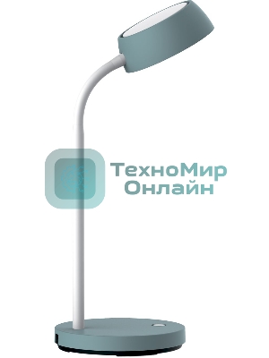 Светильник настольный Gauss Qplus модель GTL602 8W 600lm 4000K 170-265V бирюзовый диммируемый LED 1/8