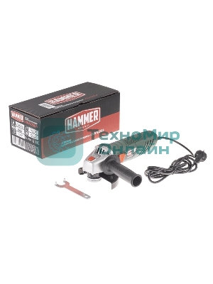 Угловая шлифовальная машина Haммer Flex USM1050A 28444 УШМ 1050Вт 4000-11000об/мин 125мм