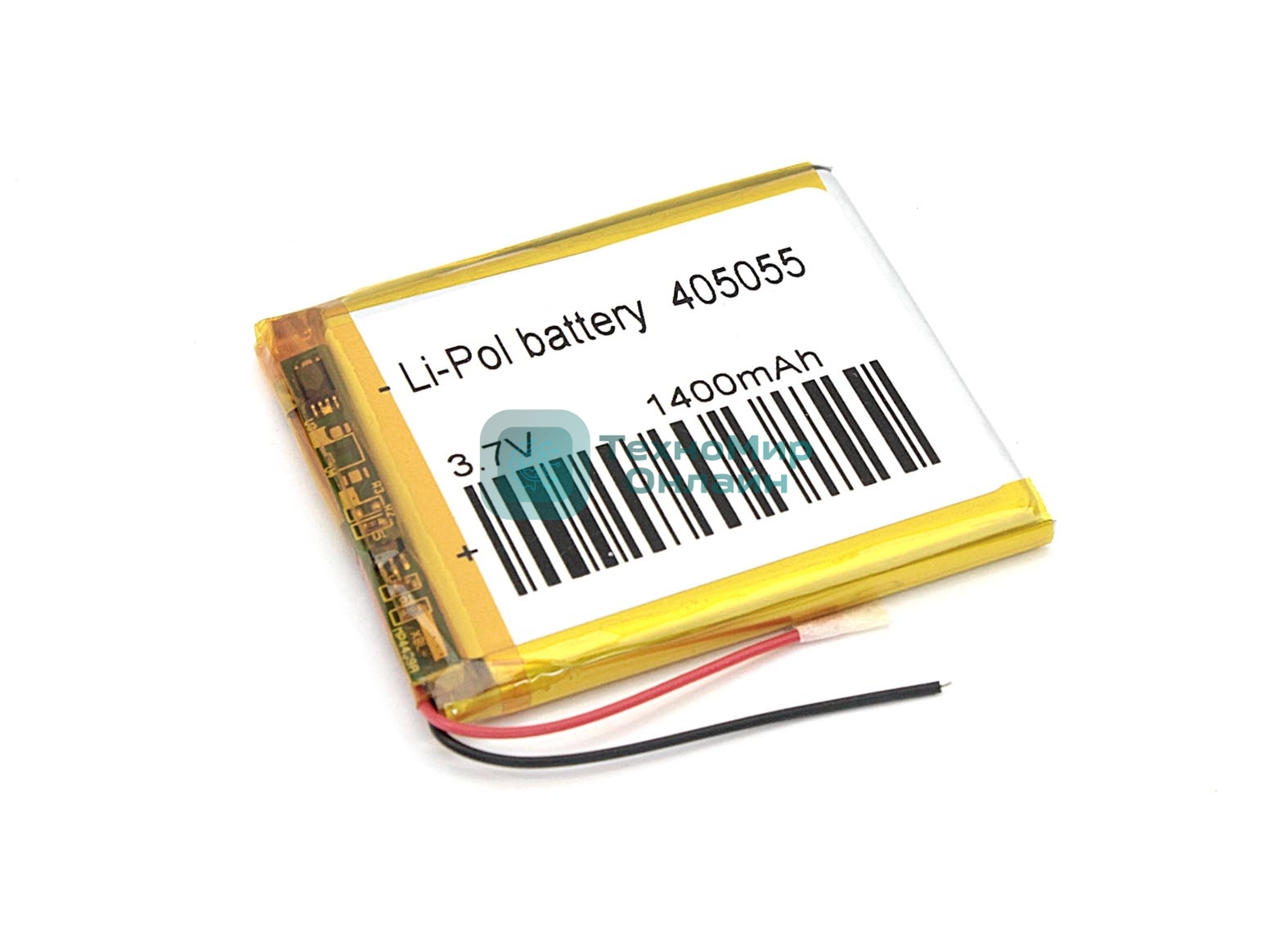 Аккумулятор Li-Pol (батарея) 4x50x52мм 2pin 3,7V 1000mAh