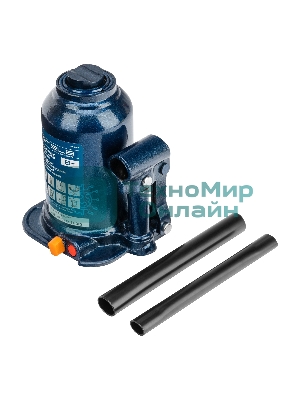 Домкрат гидравлический бутылочный телескопический Stels 8 т, подъем 180-410 мм