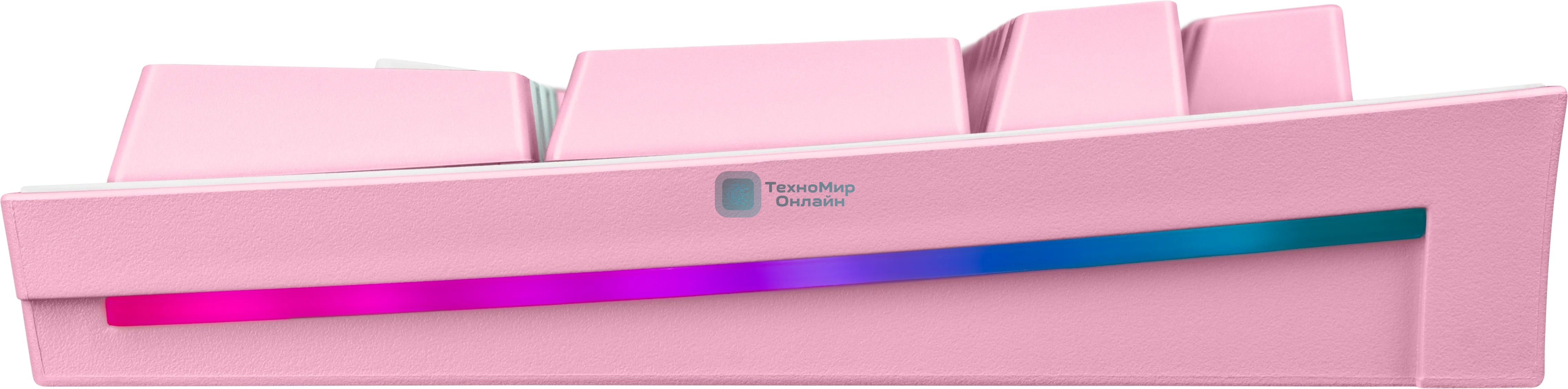 Клавиатура Defender REDRAGON HADES проводная USB бело-розовая