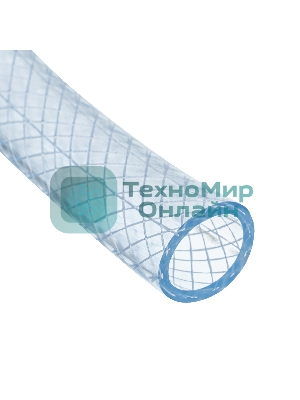 Шланг поливочный Palisad прозрачный армированный 3-х слойный, 3/4