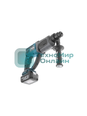 Перфоратор Makita DHR202RFE Перфоратор ак,SDS+, 18В,2х 3 Ач Li-ion,3реж,1.9Дж,0-4000у\м,3.5кг,чем,подсветка,совмест с 4 Ач Li-ion