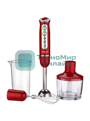 Блендер Delta Lux DL-7039B 800 Вт, красный
