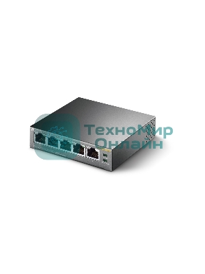 Коммутатор TP-Link SMBTL-SG1005P 5-портовый гигабитный настольный коммутатор с 4 портами PoE SMB 56W