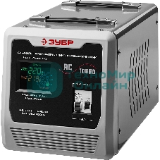 Стабилизатор напряжения ЗУБР АС 10000 профессиональный 10000 ВА, 140-260 В, 8%