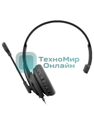 Гарнитура A4Tech HU-11 чёрный, проводная