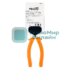 Длинногубцы Sparta Classic, 200 мм, прямые шлифованные, пластмассовые рукоятки
