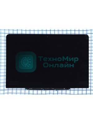 Модуль (матрица + тачскрин) для Lenovo Yoga N23 черный c рамкой