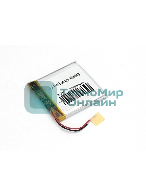 Аккумулятор Li-Pol (батарея) 4x40x40 мм 2pin 3.7V/550mAh
