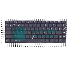 Клавиатура для ноутбука Lenovo IdeaPad Y410P черная