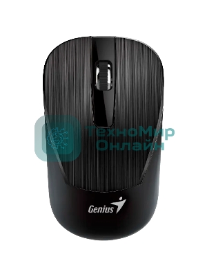 Мышь беспроводная Genius NX-7015 черный, 1200 dpi, радиоканал, USB, кнопки - 3