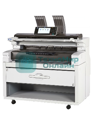 МФУ лазерное Ricoh MP W6700SP (417290), А0, монохромный, печ. до 3,3 стр/мин (A0) 6,7 стр/мин (A1), 36