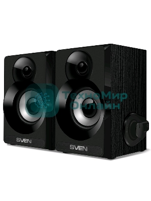 Акустическая система SVEN SPS-517, 2.0 черный