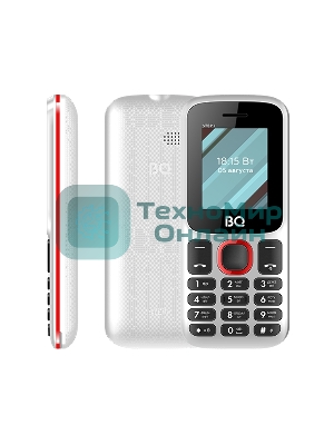 Мобильный телефон BQ 1848 Step+ красный/черный