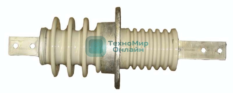 Изолятор проходной ИПУ-10/630-7.5 УХЛ1 (овал. фланец) Электрофарфор 00-00000157