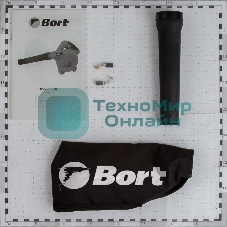 Воздуходувка Bort BSS-900-R 900Вт пит.:от сети синий