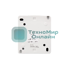 Переключатель проходной Kranz INDUSTRIAL IP54, о/у, белый