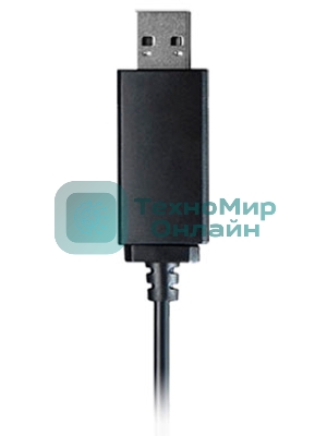 Гарнитура A4Tech HU-11 чёрный, проводная