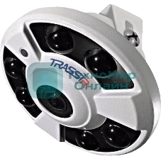 Камера видеонаблюдения IP Trassir TR-D9151IR2 1.4-1.4мм корп.:белый