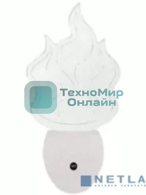 Ночник светодиодный Rexant ФАКЕЛ ХАМЕЛЕОН свечение мультиколор 7 цветов, 230 В