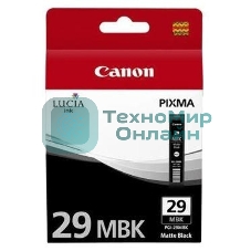 Картридж струйный Canon PGI-29MBK (4868B001) черный (36 мл) для Canon Pixma Pro 1