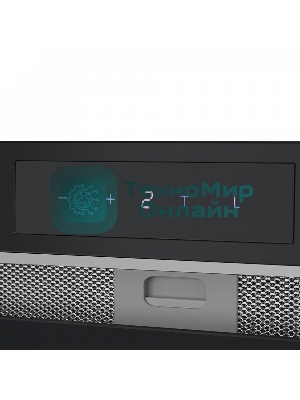 Вытяжка встраиваемая Maunfeld Fantasy Light 60 черная, 59.7 см, 800 куб. м/ч, 52 дБ