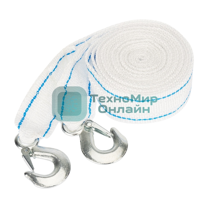 Трос буксировочный Rexant 10 т, 5 м, с двумя крюками