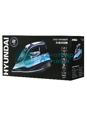 Утюг Hyundai H-SI01336 2800 Вт черный/голубой