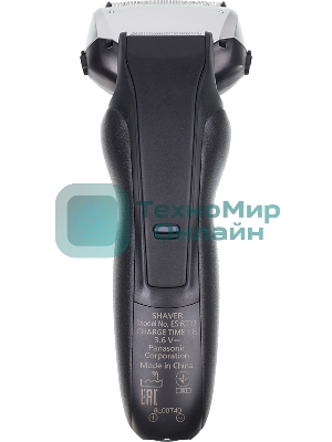 Электробритва сетчатая Panasonic ES-RT77-S520 реж.эл.:3 питан.:аккум. серебристый/черный