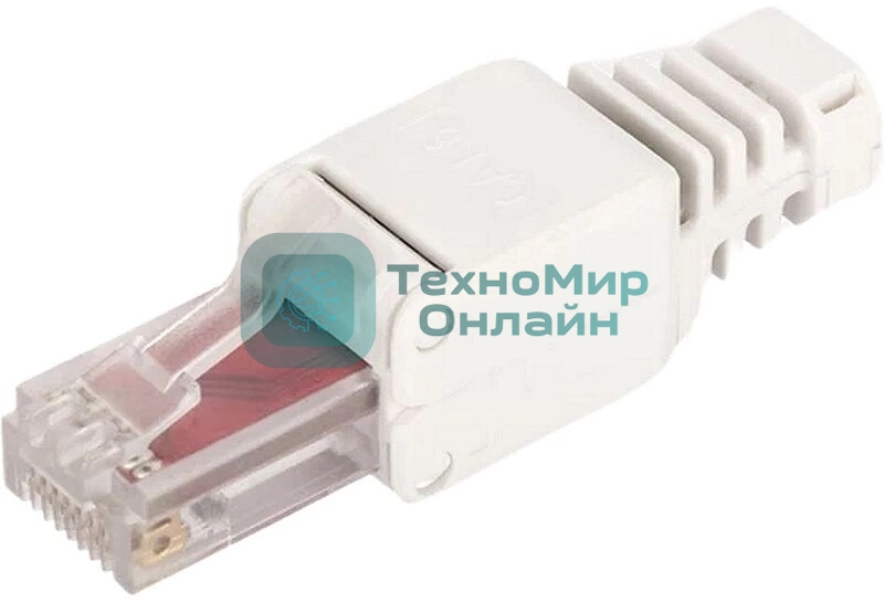 Коннектор Lanmaster LAN-TMP-S6A полевой RJ45 кат.6A STP бел. (упак.:1шт)