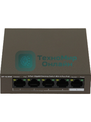 Коммутатор 5PORT 10/100/1000M G1105P-4-63W IP-COM