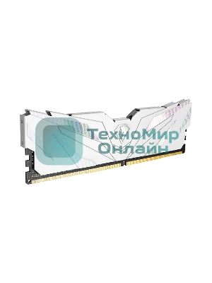 Оперативная память NETAC, DDR4, 16GB (1x16GB), 3200MHz, CL16, DIMM, с радиатором, белый