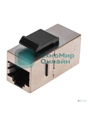 Адаптер проходной формата Rexant Pro Keystone, Jack RJ-45(8P8C), FTP, CAT 6