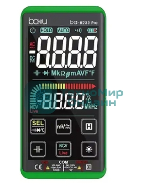 Цифровой компактный мультиметр BAKU BA-8233 Pro