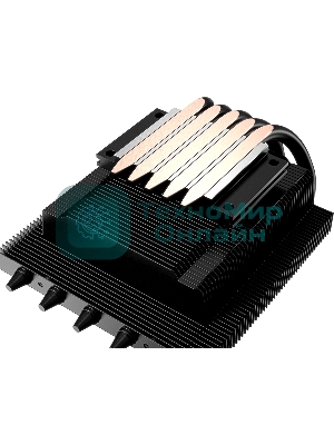 Кулер для процессора ID-COOLING IS-50X-V3 черный 120мм алюминий/медь 2000rpm 31.2db 4-pin 130W 56мм
