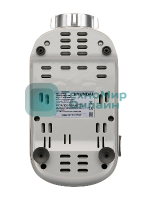 Мясорубка электрическая Hyundai HY-MG4391 серый, 1900 Вт, 2.4 кг/мин, реверс, защита от перегрузки, насадки - 4