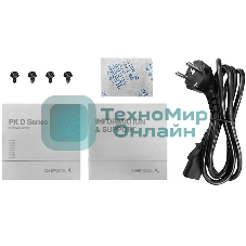 Блок питания Deepcool Gamerstorm PK550D, 550Вт, 80 PLUS Bronze, 120мм, черный