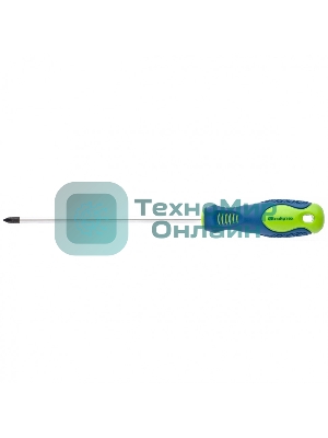 Отвертка Сибртех PH1 х 150 мм, CrV, двухкомпонентная рукоятка