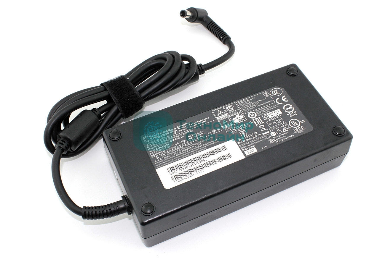 Блок питания (сетевой адаптер) для ноутбуков Acer 19.5V 11.8A 230W 7.4x5.0 pin
