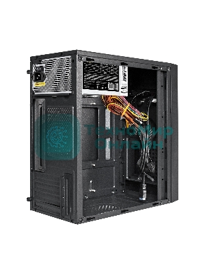 Компьютерный корпус Minitower ExeGate BAA-109U2-UN500 (mATX, БП UN500 с вент. 12см, 2*USB+2*USB 3.0, аудио, черный)