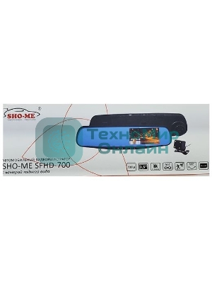 Видеорегистратор Sho-Me SFHD-700 черный 3Mpix 720x1280 720p 120гр. GC1054