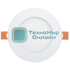 Светильник ДВО IEK LDVO0-1605-1-12-K02 1605 белый круг LED 12Вт 4000K IP20 алюм. корпус, диам 170 мм