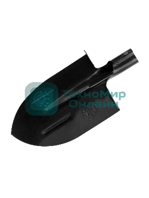 Лопата Сибртех штыковая с ребрами жесткости рельсовая сталь без черенка